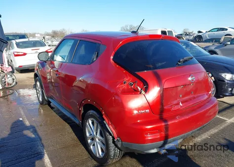 2013 Nissan Juke Sl from USA, damaged, VIN JN8AF5MV1DT231522